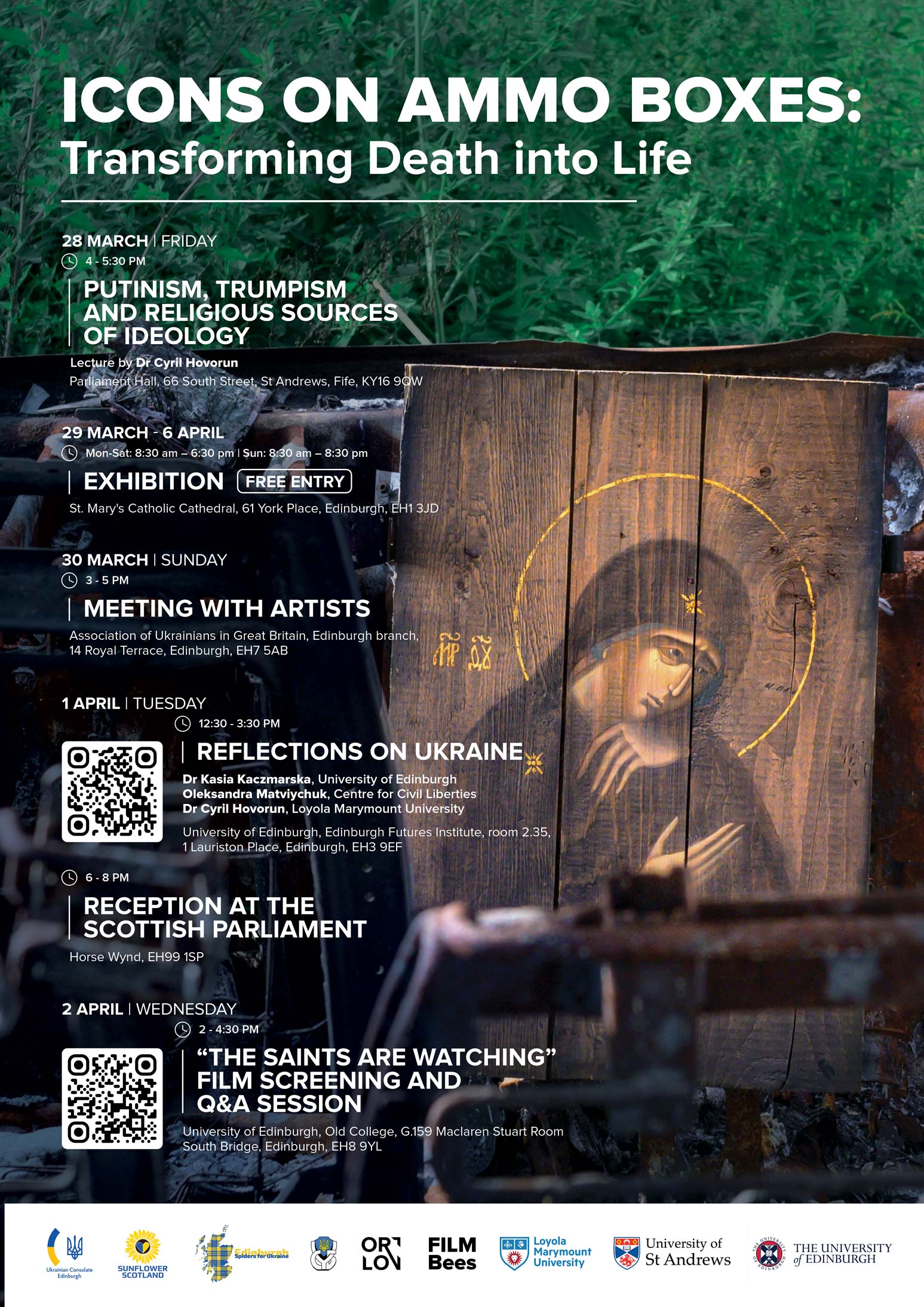 Spiders For Ukraine Events