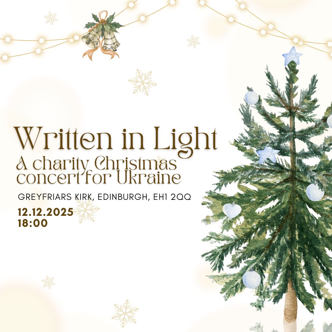Written in Light: A charity Christmas concert for Ukraine